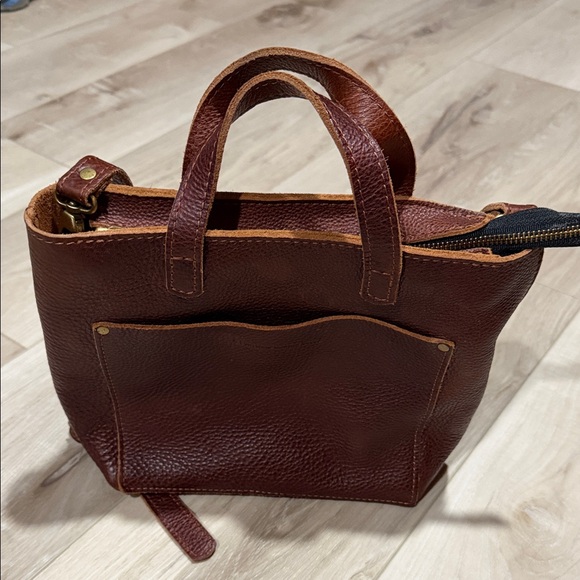 Portland Leather Handbags - Portland Leather mini crossbody tote